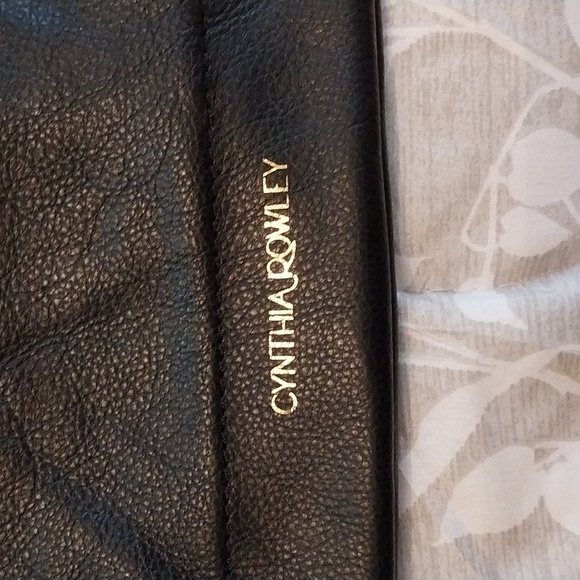 Cynthis Rowley Black Leather Crossbody. Never Used. - Picture 2 of 16